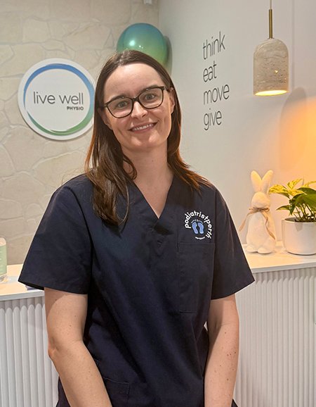 Grace Hughes Podiatrist at Mullaloo Podiatry